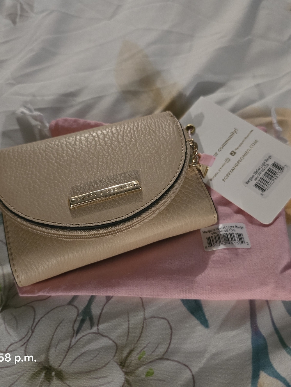 Poppy & Peonies Margeaux Waller NWT